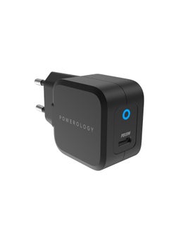 Buy Wall Charger Dual Port Ultra-Quick, Fast Charging, Anti Heat up, Safe and Secure - Black in UAE