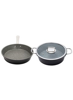 Buy Excellence 3 Pieces Granite Cookware Set in UAE