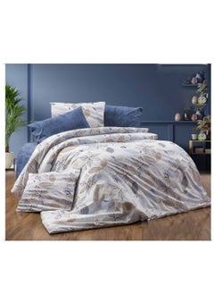 Buy Premium Reversible 8-Piece Comforter Set - Transform Your Bedroom with Dual-Tone Elegance in Saudi Arabia