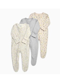 Buy Cotton Newborn Onesie Baby Clothes Three-Piece Set in UAE