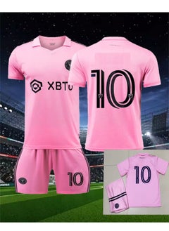 اشتري 23-24 Miami Away Shirt, #10 International Major League Soccer Jersey, Jersey and Shorts Set في الامارات