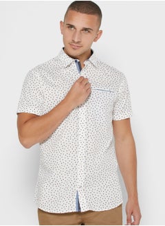 Buy Dylan Slim Fit Printed Shirt in Saudi Arabia