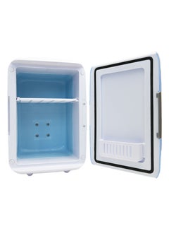 Buy Portable Car Fridge, 4L Electric Cooler with Cooling and Warming Function, Portable Electric Small Car Cool Box for Beverage, Seafood, Fruits, Home and Travel in UAE