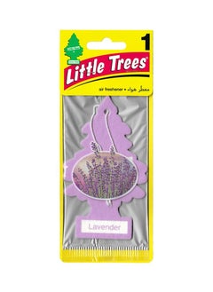 Buy Hanging Paper Card Air Freshener, Lavender in UAE