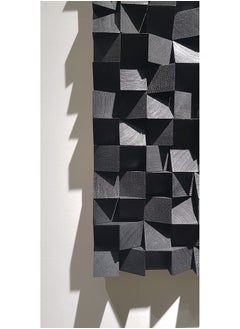 Buy Black Wood Wall Decor By Woodeometry in Egypt