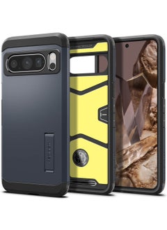 Buy Tough Armor for Google Pixel 8 PRO Case Cover with Extreme Impact Foam - Metal Slate in UAE