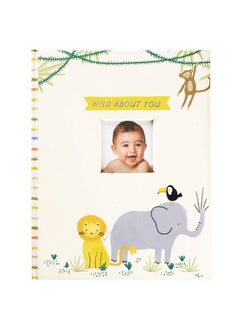 اشتري B24822583 Baby Book With Gift Box "Wild About You" Zoo Animal 8.75'' W X 11.25'' H في الامارات