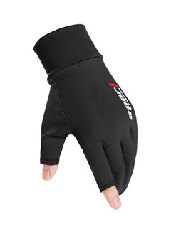 Buy Fingerless Touch Screen Gloves 22 x 22cm in UAE