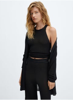 Buy Crew Neck Crop Top in UAE