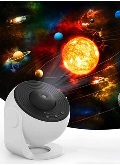 Buy Star Galaxy Projector for Bedroom HD Image Star Ultra Clear Night Light Projector Galaxy Light Adjustable Knob 12 Film Discs Planetarium Projector for Kids 360° Rotating 1/2h Timer in UAE