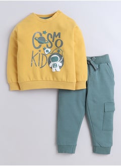 Buy Boys' 2-Piece Sweatshirt and Jogger Set in UAE