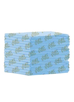 Buy A to Z - Disposable Changing Mat size (45cm x 60cm) Large- Premium Quality for Baby Soft Ultra Absorbent Waterproof - Pack of 15 - Blue in UAE