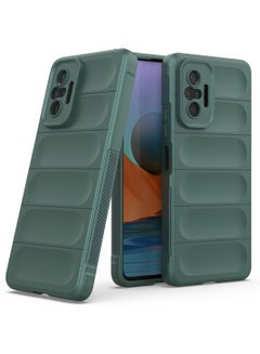 Buy Compatible With Xiaomi Redmi Note 10 Pro/Note 10 Pro Max Magic Case ShockProof (Green) in Egypt