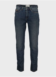 Buy Mid Wash Slim Fit Jeans in UAE