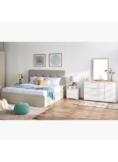 اشتري Fiesta 5-Piece King Bedroom Set 218.5x120x188 cm في الامارات