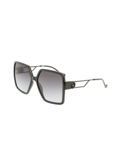 Buy Full Rim Injected Modified Rectangle Sunglasses LJ763SR 5816 (001) in Saudi Arabia