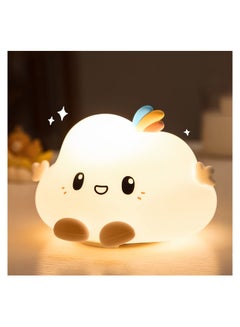 Buy Baby Night Light Cloud light,Cute Kids Night Lights for Bedroom Decor,USB Rechargeable Colorful Night Light for Kids Room,Kawaii Silicone LED Cloud Lights for Bedroom,Cute Lamp Baby Girl Gifts in UAE