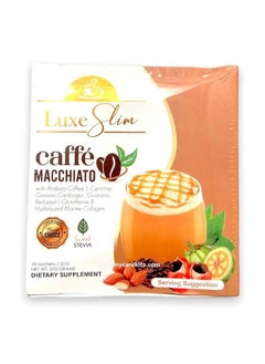 Buy Caffe Macchiato with Hydrolyzed Collagen & Glutathione 10 Sachets in Saudi Arabia