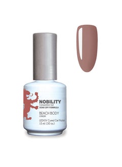 اشتري Gel Nail Polish 15 ml, Long Lasting, Chip Resistant, Requires Drying Under UV Led Lamp Beach Body Nbgp91 في الامارات