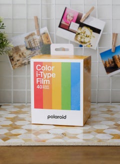 Buy Polaroid Color Film For I-Type - X40 Film뿯½ Pack in UAE
