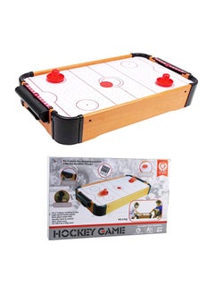 Buy Table Top Ice Hockey air Hockey Table Toy For Kids, 57 x 31 x 9.5 cm- Multicolored in UAE