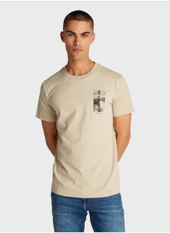 اشتري City Grid Crew Neck T-Shirt في الامارات