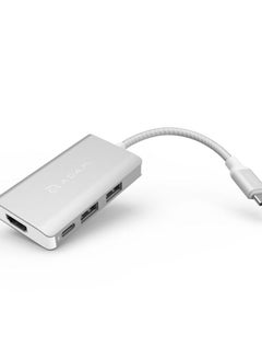 Buy Adam Elements Casa Hub A01m USB 3.1 Type C 4 in 1 Multi Function Silver in Egypt