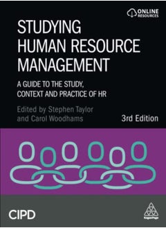 اشتري Studying Human Resource Management A Guide To The Study Context And Practice Of Hr by Taylor, Stephen - Woodhams, Carol Paperback في الامارات