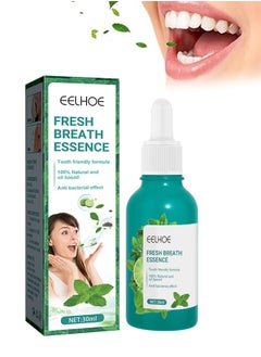 Buy Fresh Breath Essence 30ml, Oral Care Essence, Mouth Freshener, Oral Care Health for Mouth, Mouthwash Peppermint, Bad Breath Treatment for Adults Halitosis, Fresh Breath Mouthwash for Dry Mouth in UAE