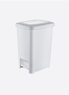 Buy Plastic Pedal Dustbin 15 Liter 225X305X393 MM in Saudi Arabia