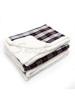 اشتري Christmas blanket, Caro Black & white في مصر