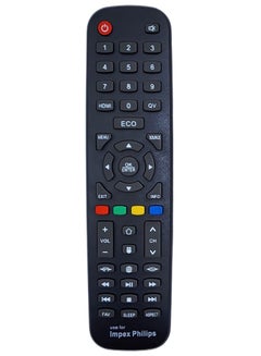 Buy Universal Replacement Remote Control For Impex And Philips Lcd Led Tv in Saudi Arabia