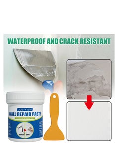 Buy Wall repair paste, drywall repair kit, wall patcher with scraper, wall hole filling wall repair subsidy kit, quick and easy wall hole filling solution in Saudi Arabia