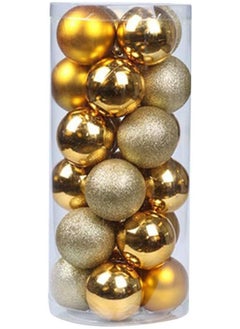 اشتري 24Pcs Christmas Ball Ornaments With Lanyards في مصر