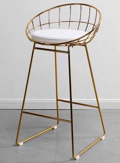اشتري Stool-Design Durable & Comfy High Quality Commercial Plastic Bar Stool Chair 46*50*80cm في السعودية