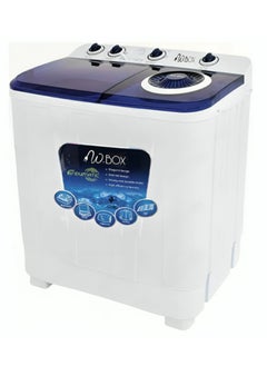 Buy W.Box 5 kg Twin Tub Washing Machine White - WB6070L in Saudi Arabia