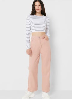 Buy Coloured Mom Jeans in UAE