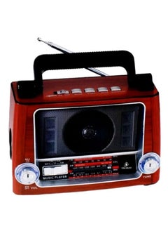 Buy 32215B Bluetooth Portable Radio Brown/Black/Silver in Saudi Arabia