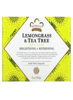 اشتري Lemongrass and Tea Tree Bar Soap 5 oz 142 g في الامارات