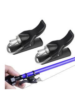 Buy Sea Fishing Casting Trigger, Cannon Surf Fishing Trigger Aid, Fixed Spool Casting Aid, Thumb Button, Cannon Clip, Bionic Finger for Fishing Finger Protector, Black, 2 Pcs in Saudi Arabia