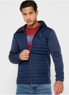 Buy Zip Through Quilted Jacket in UAE