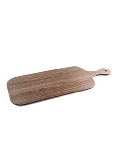 Buy Melamine Wooden Rectangular Serving Board 60x20 cm in UAE