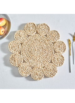 اشتري Barley Husk Round Placemat 38 x 38 cm في السعودية