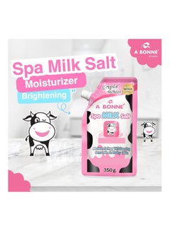 Buy Spa Milk Salt Moisturizing Multicolour 350g in UAE