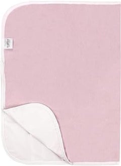 Buy Kushies Deluxe Waterproof Changing Pad Liners - 20 x 30 inches Baby Changing Table Liners - Baby Changing Pads - Diaper Changing Flat Liner Pad Waterproof Portable (Pink) in Egypt