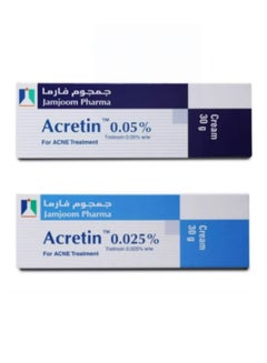 Buy Acretin Ance Cream 0.025% With 0.05% 30g in UAE