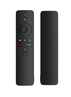 اشتري Mi TV Stick Remote Cover | Protective Silicone Remote Case ONLY for Xiaomi TV Stick 4K Remote Control, Shockproof, Skin-Friendly Remote Cover - Black في الامارات