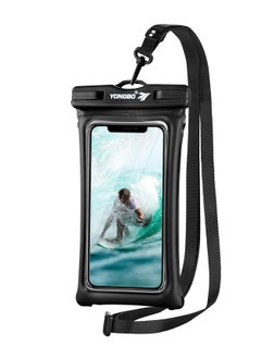 اشتري Yongbo Universal Waterproof Case Cellphone Pouch Dry Bag 7inch - IPX8 Black في الامارات