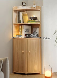 Buy Multi-functional bedroom triangle corner cabinet living room shelf Cabinet in UAE