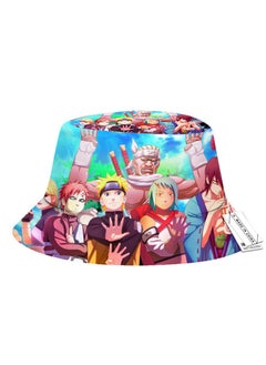 Buy Naruto Printed Casual Sunshade Fisherman's Hat in Saudi Arabia